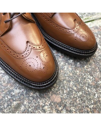 Derby shoe Triple Sole Center 51 14062 brown leather
