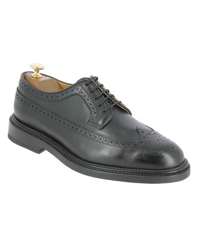 Derby shoe Triple Sole Center 51 14062 black leather