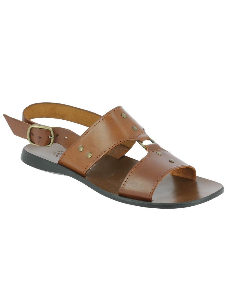 SandaleZeus 1262 cuir marron