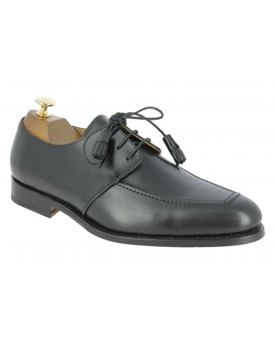 Derby shoe Center 51 14167 black leather