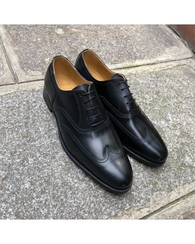 Oxford shoe John Mendson 14165 black leather