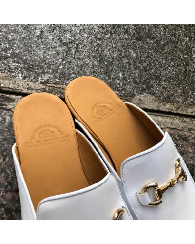 Mule loafer Center 51 white leather