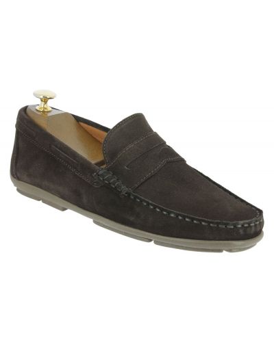 Mocassin souple Orland 1633 daim marron