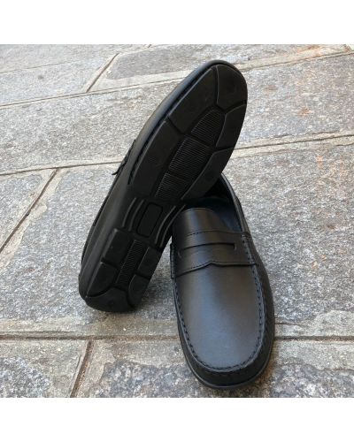 Mocassin souple Orland 1633 cuir noir