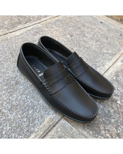 Mocassin souple Orland 1633 cuir noir