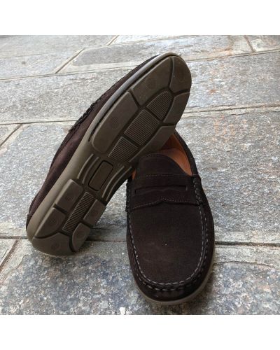 Mocassin souple Orland 1633 daim marron