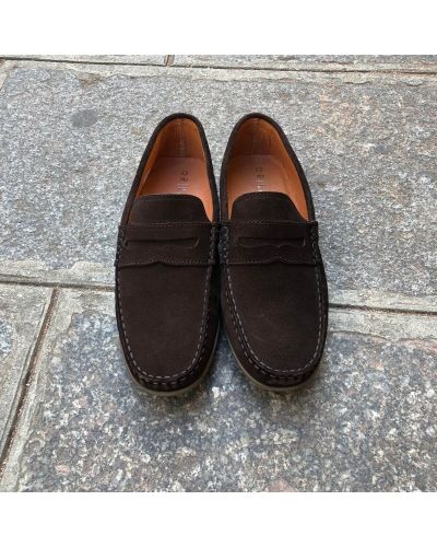 Mocassin souple Orland 1633 daim marron