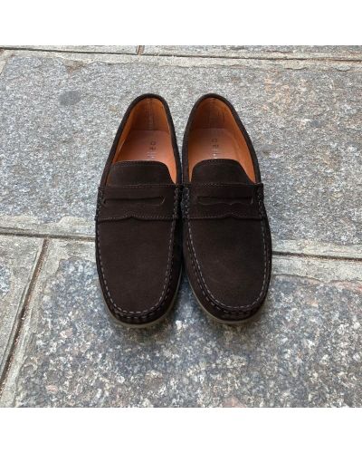 Moccasin Driver Orland 1633 brown suede
