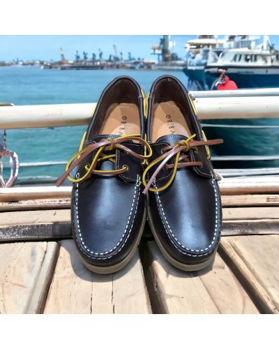 Boat shoe Orland 1421 brown leather