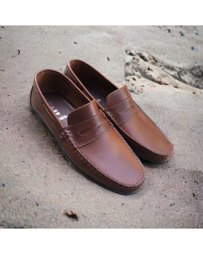 Moccasin Driver Orland 1633 brown leather