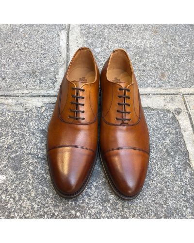 Oxford shoe Berwick 2844 brown leather