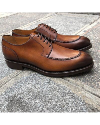 Derby shoe Berwick 3566 brown leather