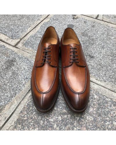 Derby shoe Berwick 3566 brown leather