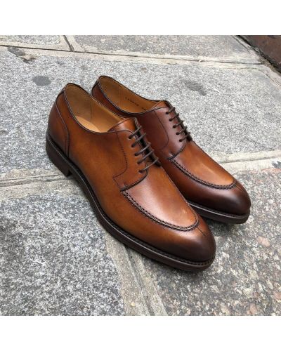 Derby shoe Berwick 3566 brown leather