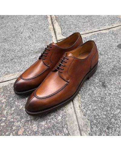 Derby shoe Berwick 3566 brown leather