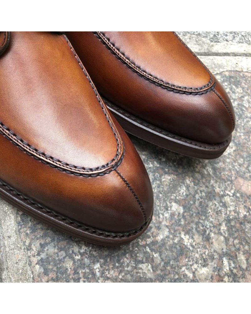 Rênes D'entraînement Walsh En Cuir Marron - Cousues Nylon - Longueur 12.5'