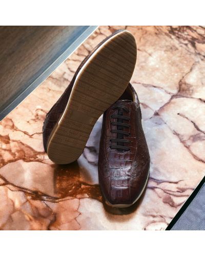 Mezlan on sale crocodile sneakers