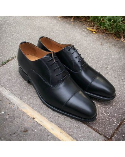 Oxford shoe John Mendson 14448 black leather