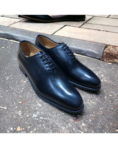 Oxford shoe Center 51 14385 black leather