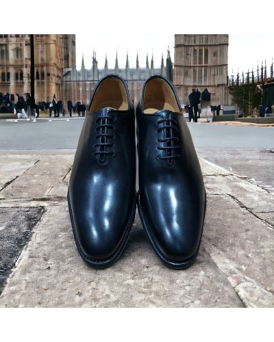 Oxford shoe Center 51 14385 black leather