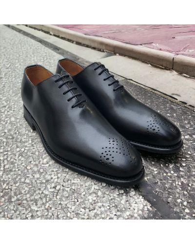 Richelieu John Mendson 14386 cuir noir