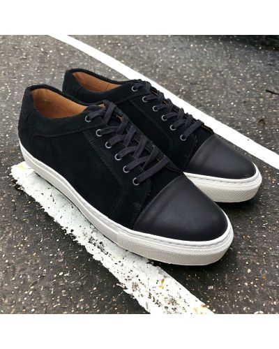 Oxford Sneakers Center 51 14380 black leather and suede