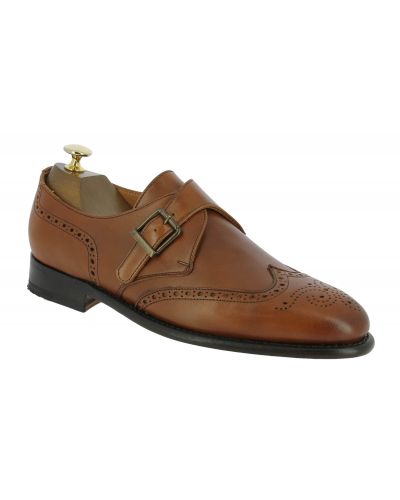 Monk strap shoe John Mendson 14166 blond leather
