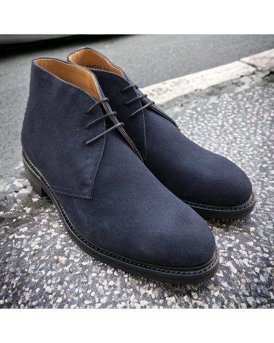 Chukka Boot Berwick 320 navy suede