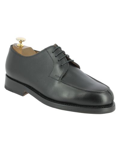 Derby shoe John Mendson 4580 black grained leather