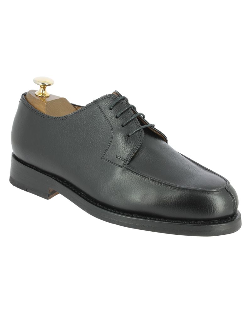 Derby John Mendson 4580 cuir grainé noir