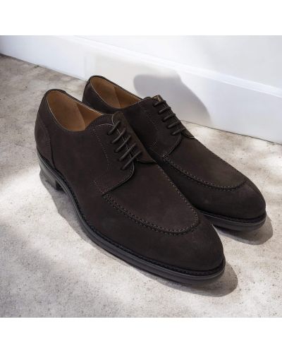 Derby shoe Berwick 3566 brown suede