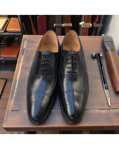 Oxford shoe Berwick 2711 black leather