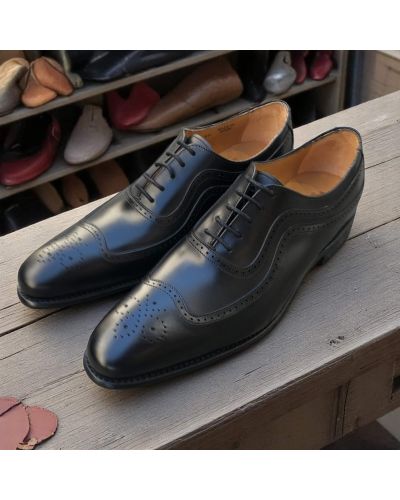 Oxford shoe Berwick 2711 black leather