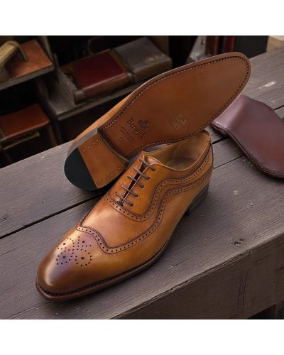 Richelieu Berwick 2711 cuir marron