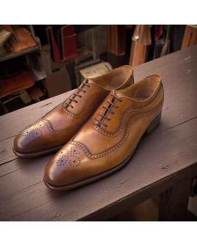 Richelieu Berwick 2711 cuir marron