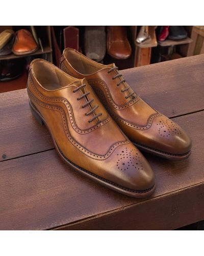 Richelieu Berwick 2711 cuir marron