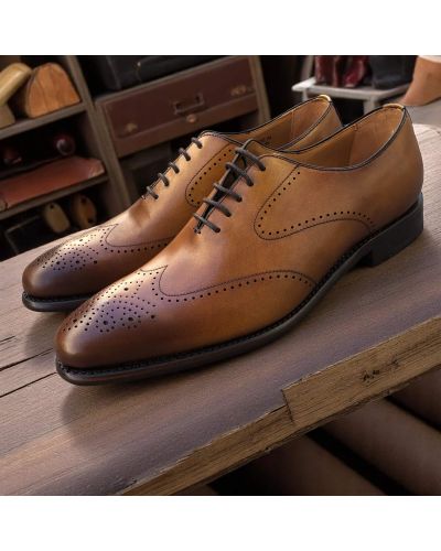 Richelieu Berwick 3811 cuir marron