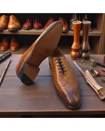 Richelieu Berwick 3811 cuir marron