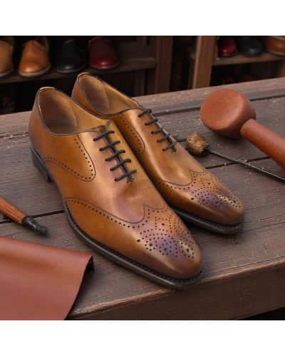 Richelieu Berwick 3811 cuir marron