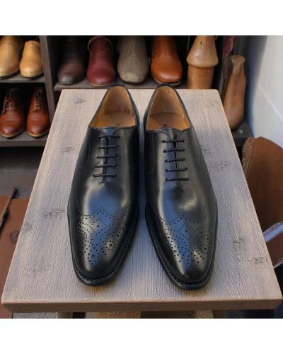 Richelieu Berwick 3811 cuir noir