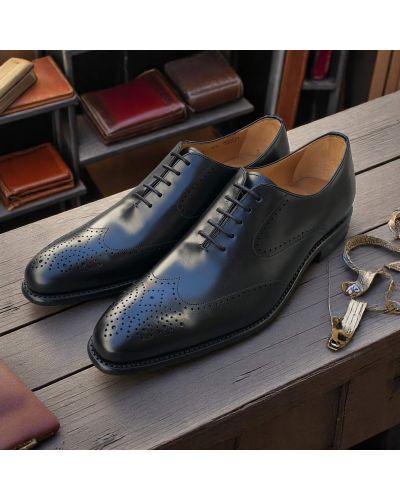 Richelieu Berwick 3811 cuir noir