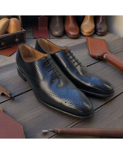 Richelieu Berwick 3811 cuir noir