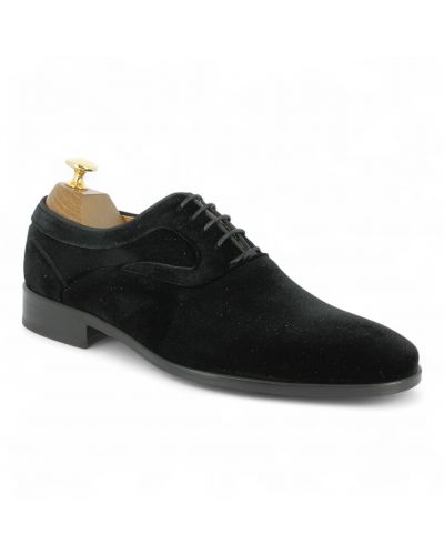 Richelieu Center 51 Smoke velours noir