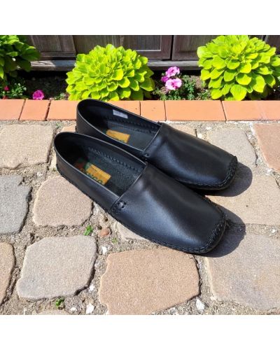 Moccasin Driver Dingo 0610 black leather