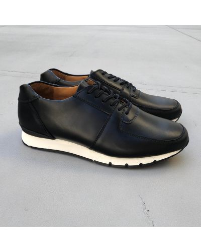 Sneakers richelieu Center 51 13517 cuir noir