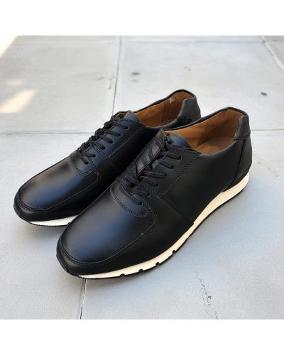 Sneakers richelieu Center 51 13517 cuir noir