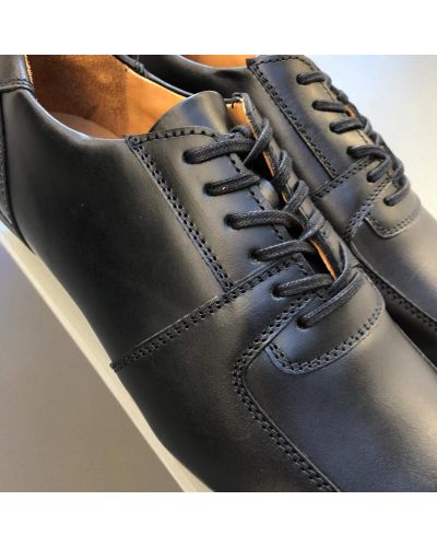 Sneakers richelieu Center 51 13517 cuir noir