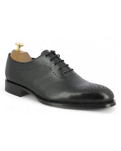 Richelieu One cut James FitzJames E520 cuir noir