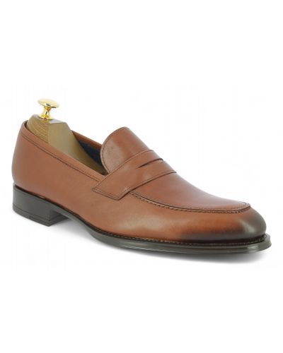 Loafer shoes James FitzJames 10931 brown leather