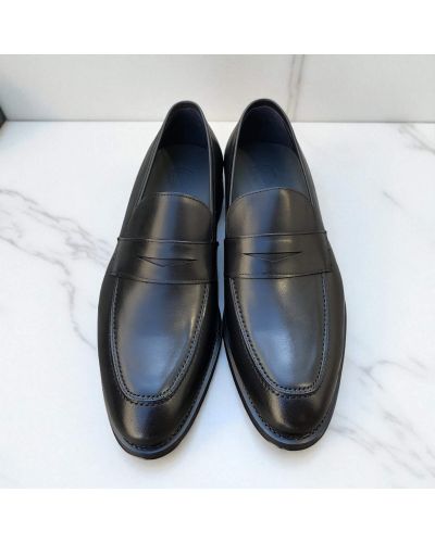 Loafer shoes James FitzJames 10931 black leather
